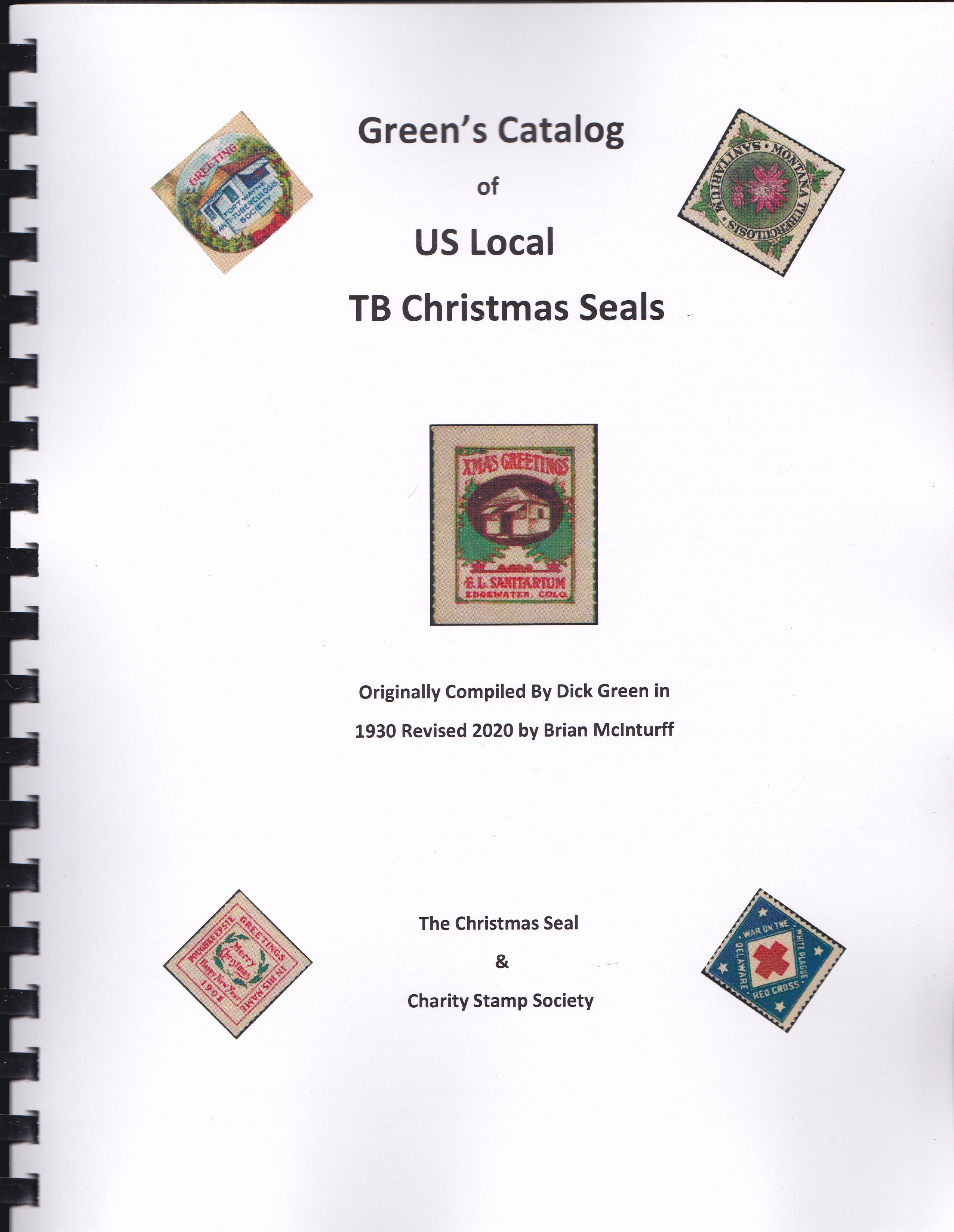 NEW Green's US Local TB Catalog The Christmas Seal & Charity Stamp